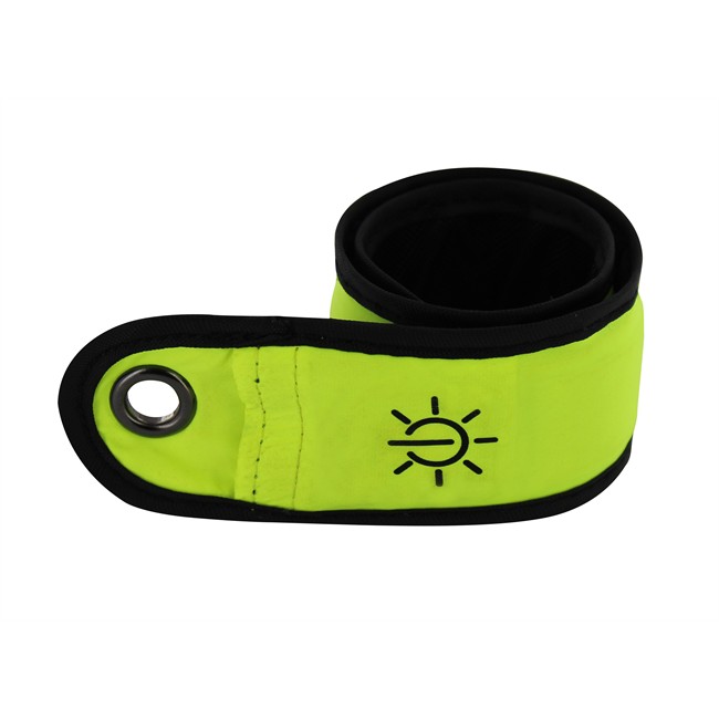 Brassard Led Lumineux Illumim8 Wantalis Jaune
