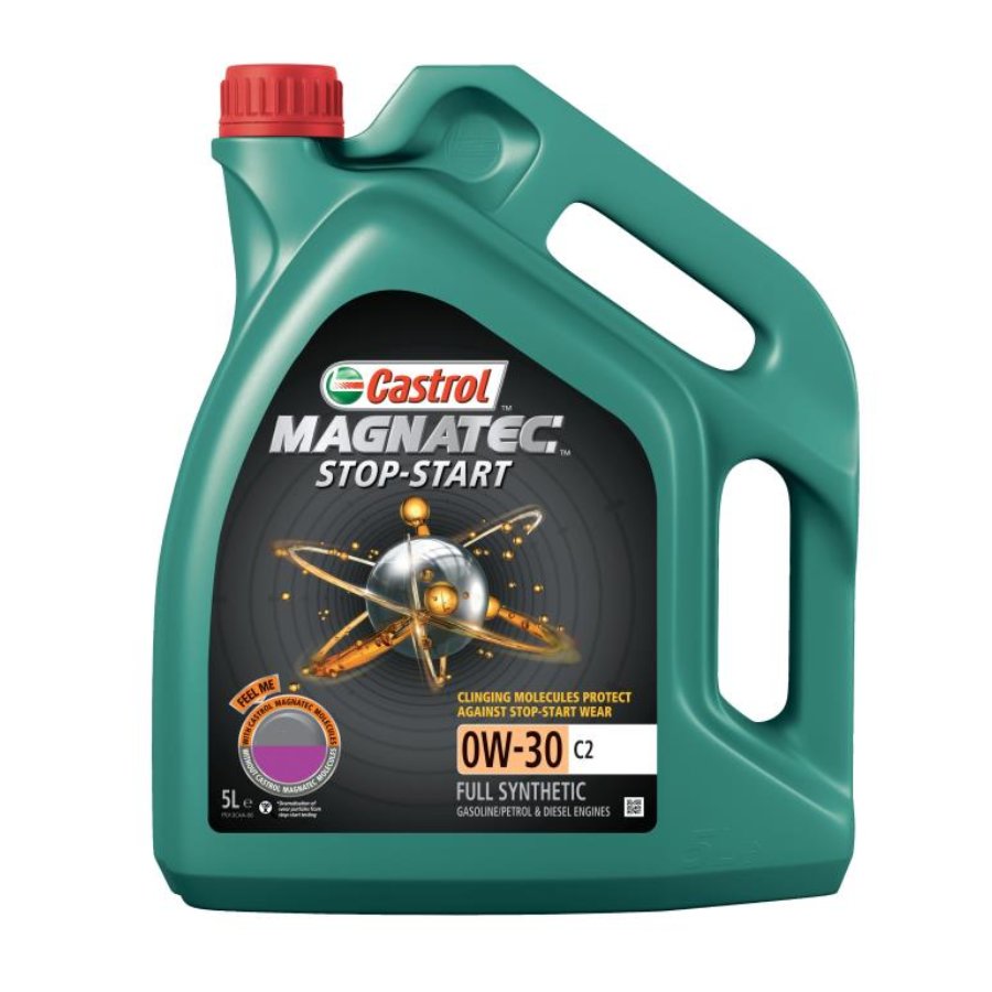 Huile moteur CASTROL Magnatec Stop-Start 0W30 C2 Essence et Diesel 5 L ...