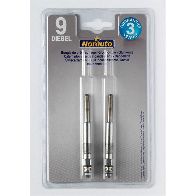 2 Bougies De Préchauffage Norauto Bp09