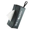 Etui pour bo&icirc;te &agrave; mouchoirs gris Zigoh