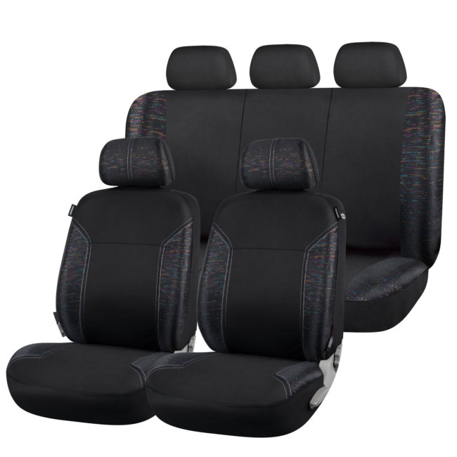 Jeu Complet De Housses Universelles Norauto Venus Noir