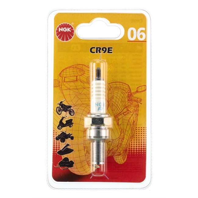 1 Bougie Pour 2 Roues Ngk Cr9e