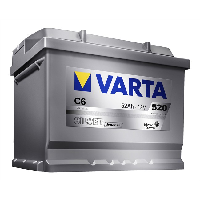 Batterie Varta C6 Silver Dynamic 52 Ah - 520 A