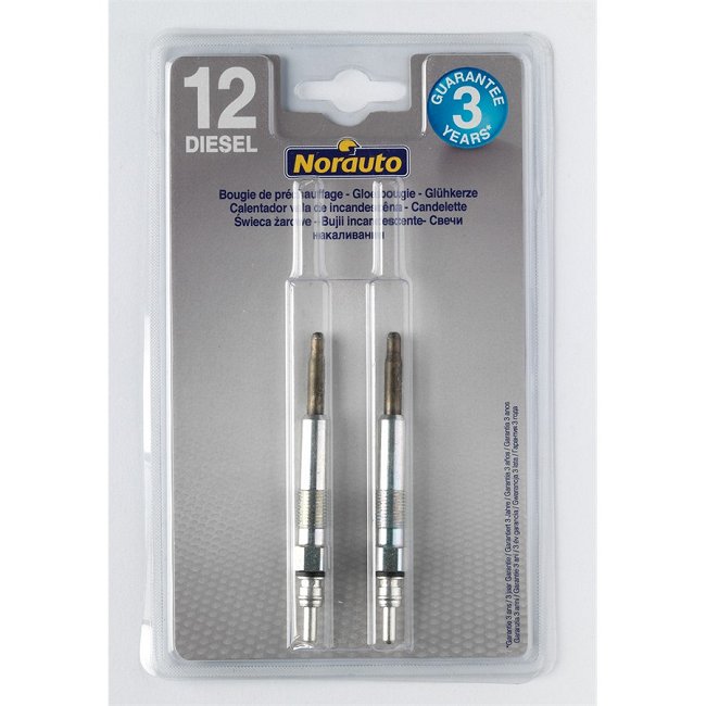 2 Bougies De Préchauffage Norauto Bp12