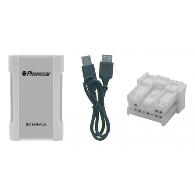 Interface Audio De Connexion Usb Phonocar Via Changeur De Cd Sd - Mp3 - Ipod - Iphone>4s, Compatible Avec Nissan Ref. 05892