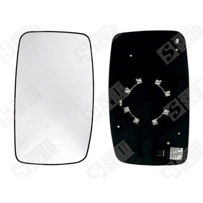 Glace De Rétroviseur Grand Angle Dégivrant Côté Conducteur Spilu 12351