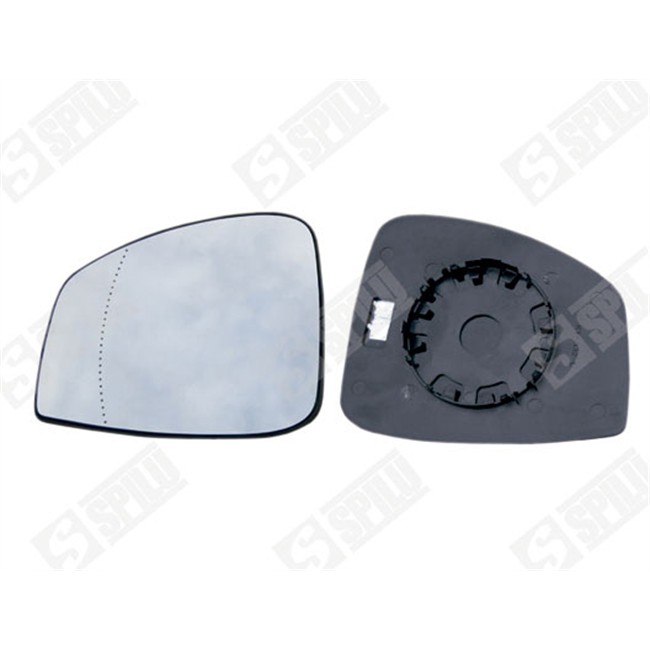 Glace De Rétroviseur Grand Angle Dégivrant Côté Conducteur Spilu 12577