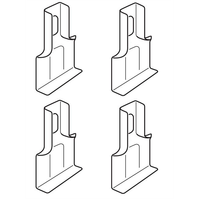 4 Pattes De Fixation Norauto 53