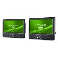 1 lecteur DVD pour voiture avec double &eacute;cran MUSE M-990CVB