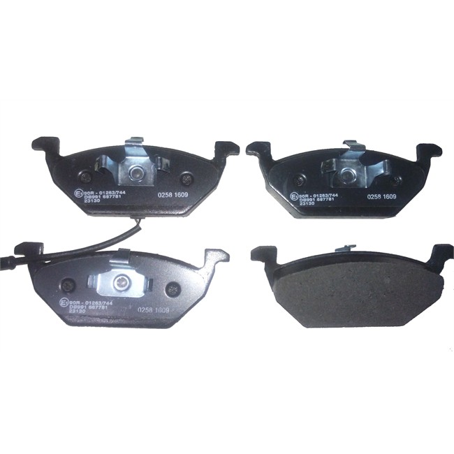 4 Plaquettes De Frein Norauto Nrp1398