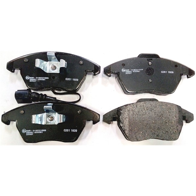 4 Plaquettes De Frein Norauto Nrp1641