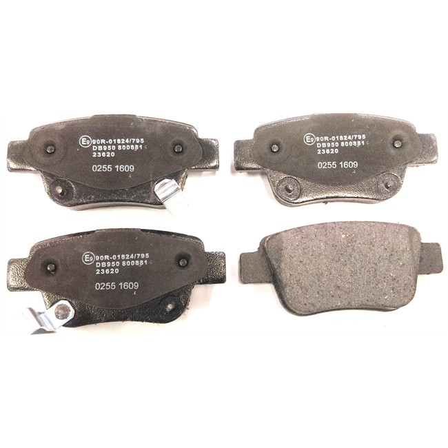 4 Plaquettes De Frein Norauto Nrp1649