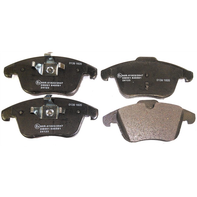 4 Plaquettes De Frein Norauto Nrp1897