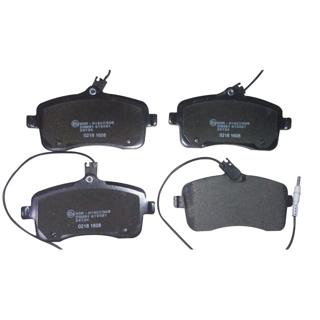 4 Plaquettes De Frein Norauto Nrp1725