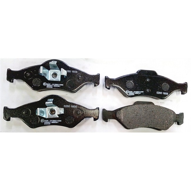 4 Plaquettes De Frein Norauto Nrp1393