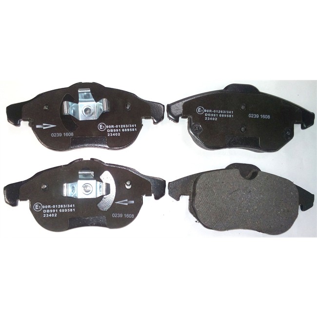 4 Plaquettes De Frein Norauto Nrp1520