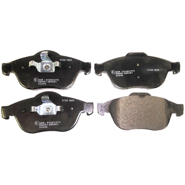 4 Plaquettes De Frein Norauto Nrp1441