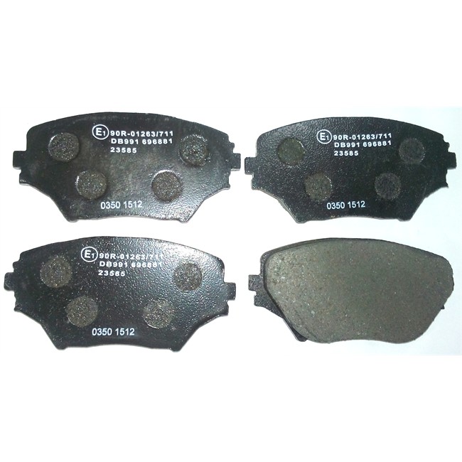 4 Plaquettes De Frein Norauto Nrp1514