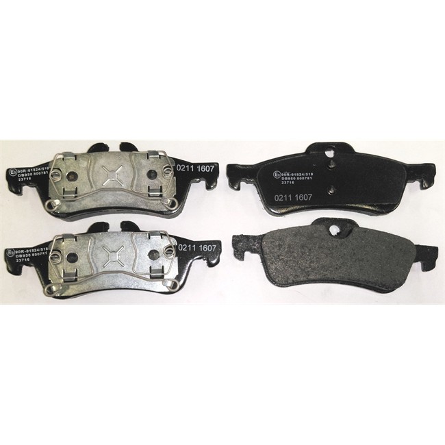 4 Plaquettes De Frein Norauto Nrp1676