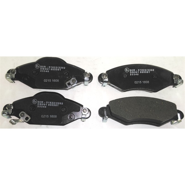 4 Plaquettes De Frein Norauto Nrp1513