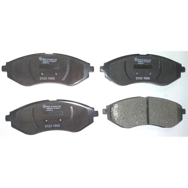 4 Plaquettes De Frein Norauto Nrp1699