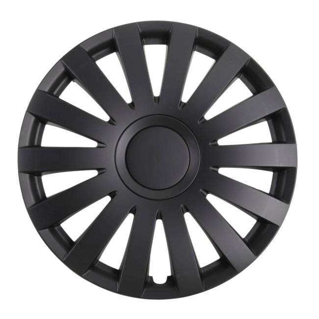 4 Enjoliveurs Noir Mat Norauto Ring 14 Pouces