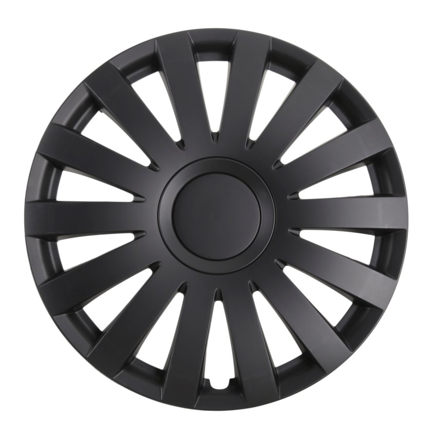 Lot De 4 Enjoliveurs Universels Drift Noir 13" - Effet Jantes Alu, Montage Simple