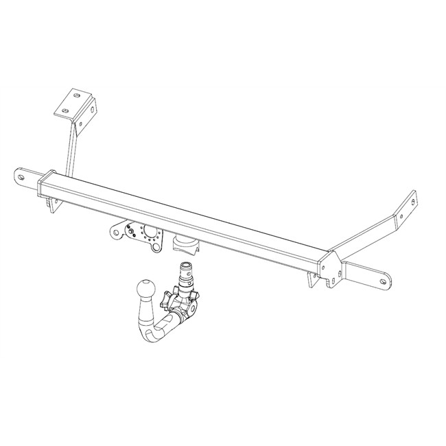 Attelage ''col De Cygne'' Démontable Sans Outils Bosal 052-373