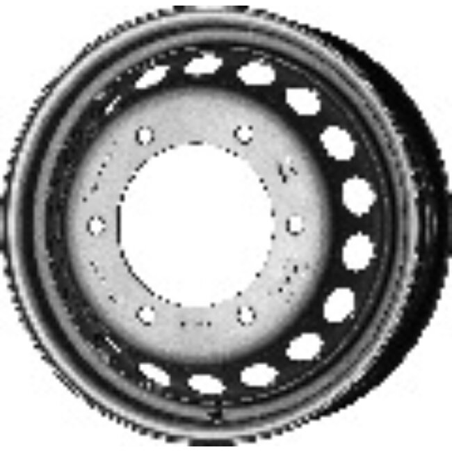 Jante Tôle 16 Pouces - 6 Trous - 5,5x16 6x205 Et117 Al161