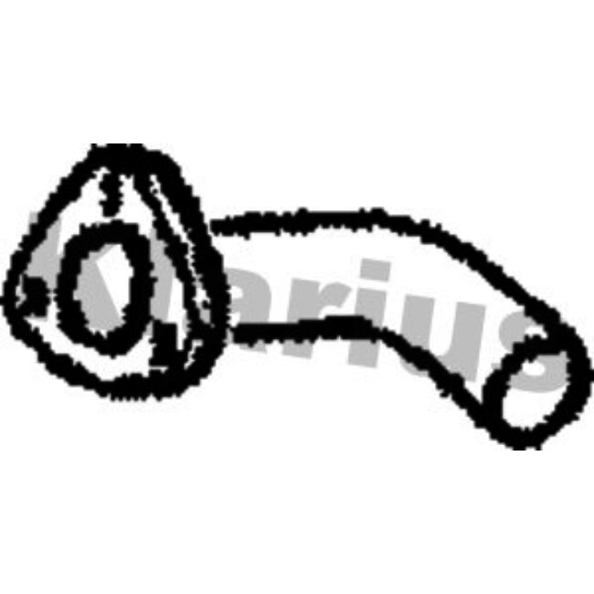 Tube D'échappement Klarius 110221