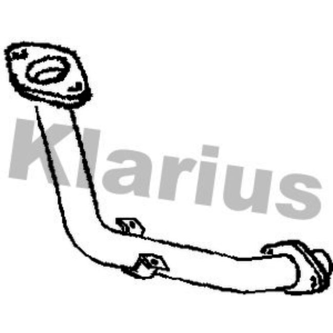 Tube D'échappement Klarius 301623