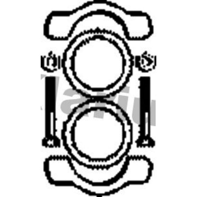 Kit Montage Échappement Klarius 401134