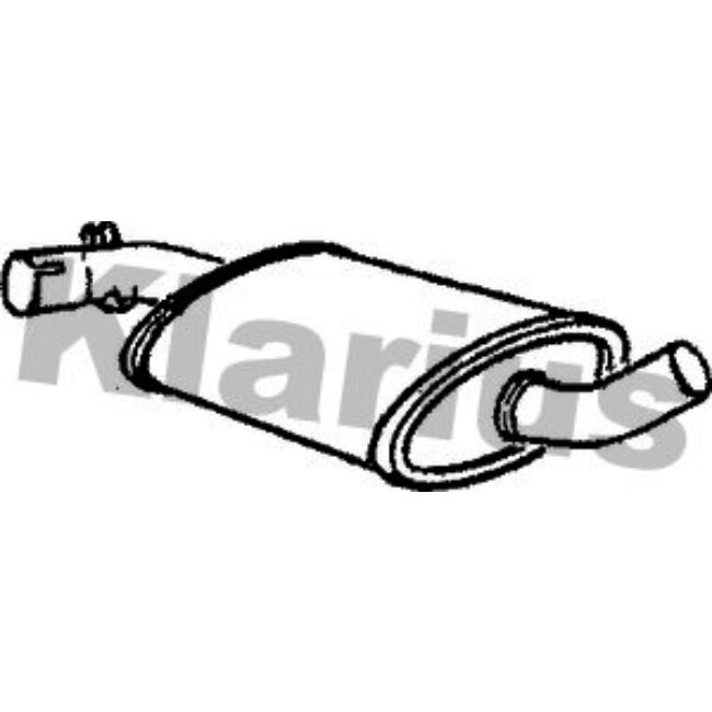 Silencieux Intermédiaire Klarius 210471