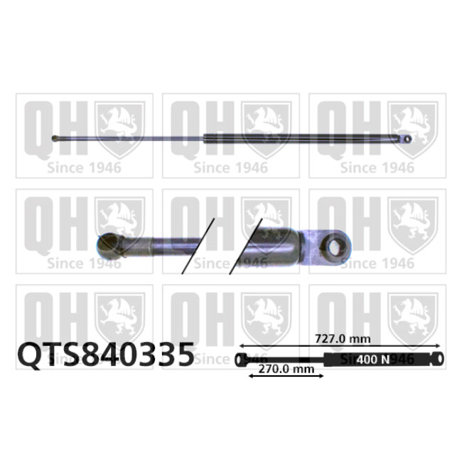 Vérin De Coffre Quinton Hazell Qts840335