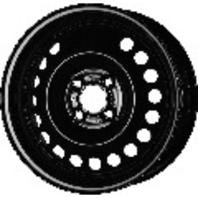 Jante Tôle 15 Pouces - 4 Trous - 5,5x15 4x100 Et40 Al60.1