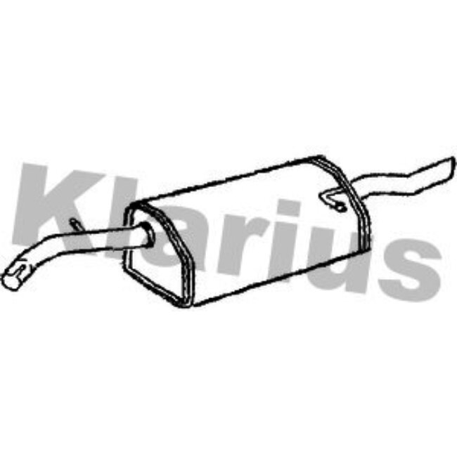 Silencieux Arrière Klarius 230716