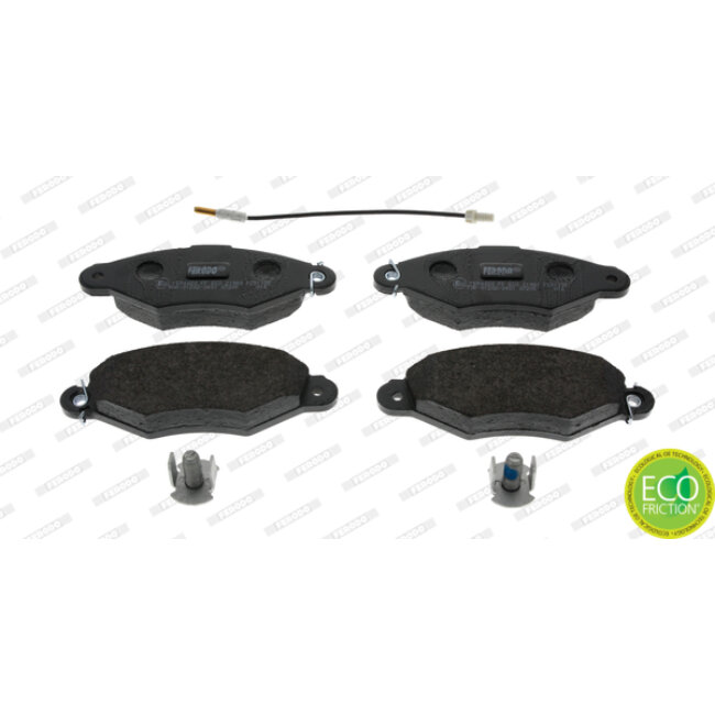 4 Plaquettes De Frein Ferodo Fdb1135