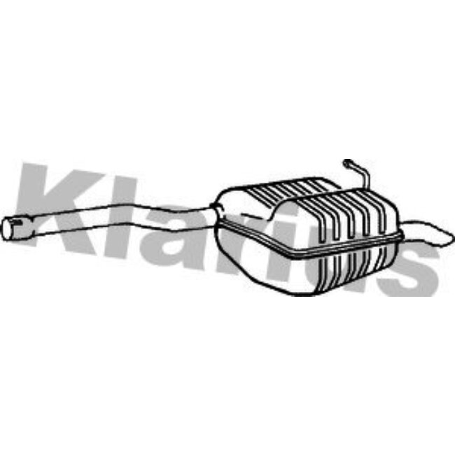 Silencieux Arrière Klarius 240976