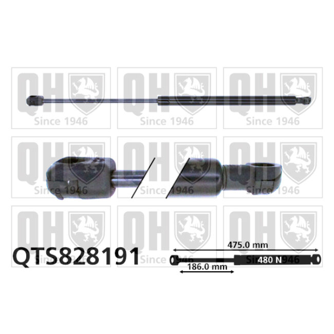 Vérin De Coffre Quinton Hazell Qts828191