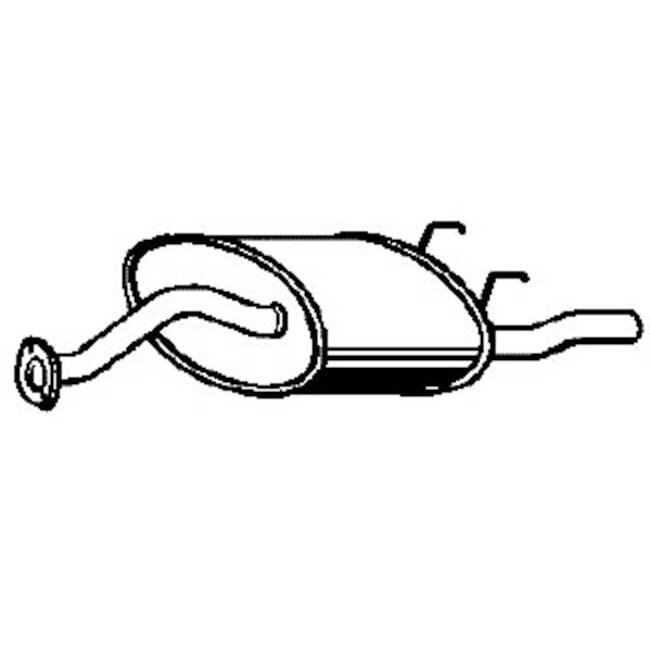 Silencieux Arrière Nps H430a41