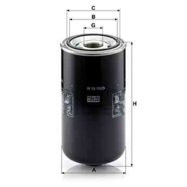 Filtre À Huile Mann-filter W13120/3