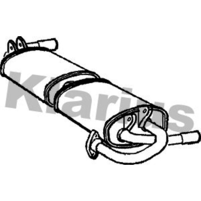 Silencieux Arrière Klarius 240381