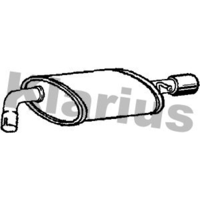 Silencieux Arrière Klarius 210842