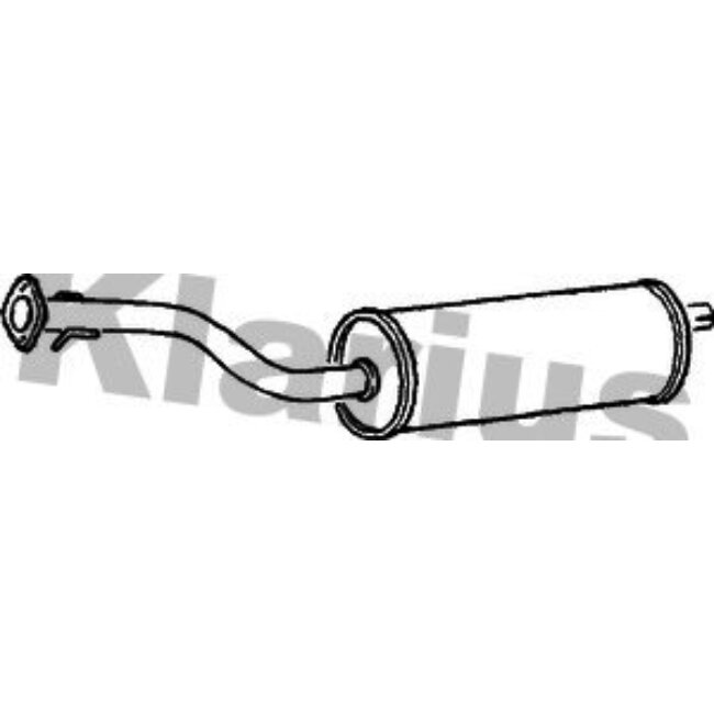 Silencieux Intermédiaire Klarius 230178