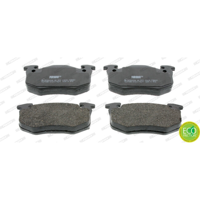 4 Plaquettes De Frein Ferodo Fdb881