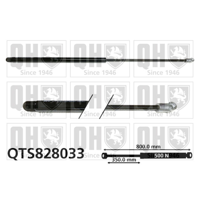 Vérin De Coffre Quinton Hazell Qts828033