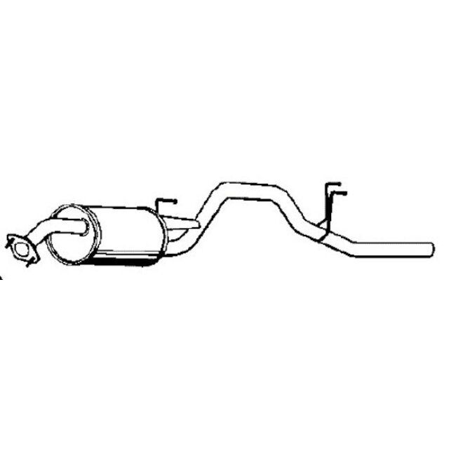 Silencieux Arrière Nps H430a147