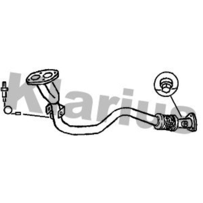 Tube D'échappement Klarius 301383