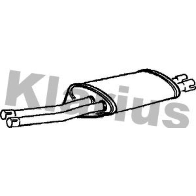 Silencieux Intermédiaire Klarius 210149