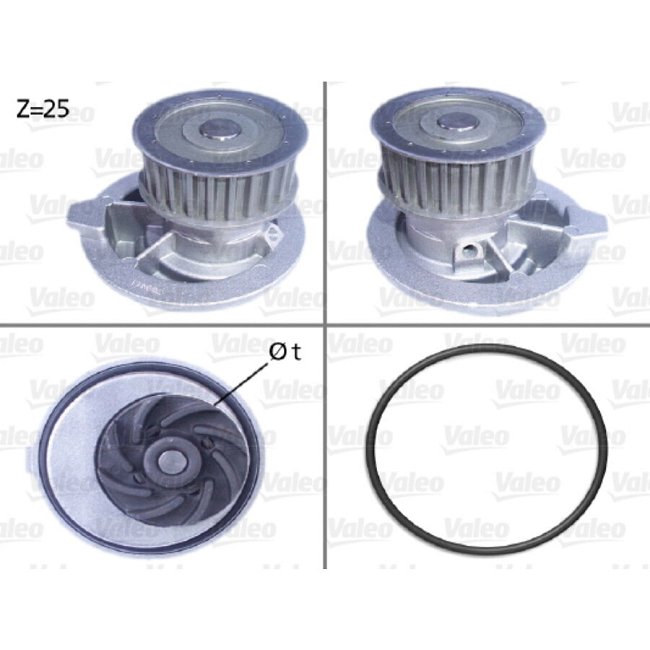 Pompe À Eau Valeo 506309